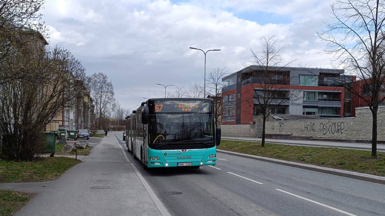 Tallinn, MAN A40 Lion's City GL NG323 # 3086