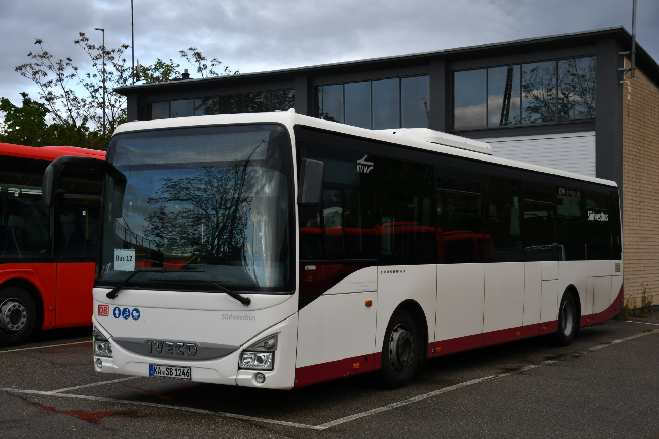 Karlsruhe, IVECO Crossway LE Line 12M # KA-SB 1246