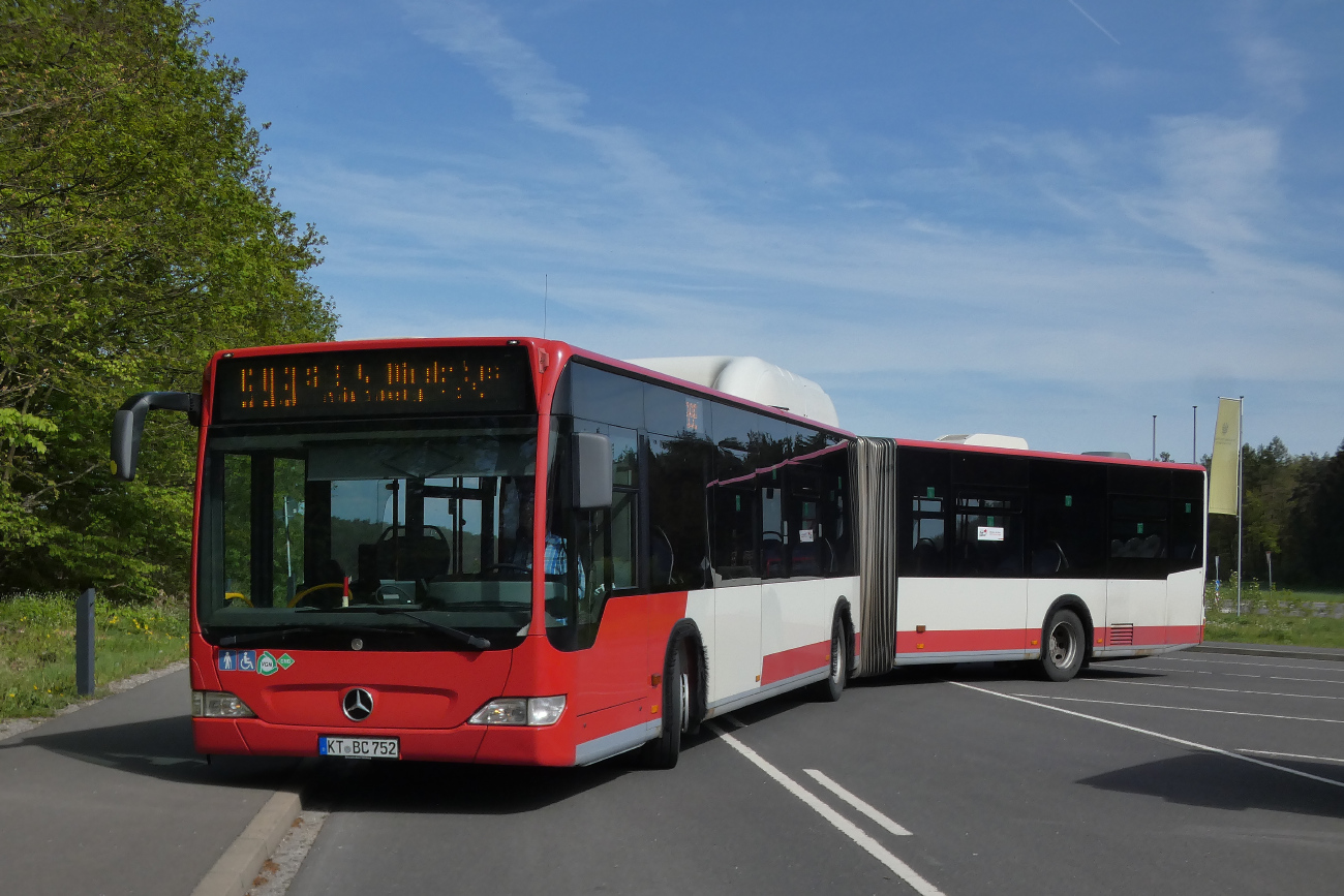 Kitzingen, Mercedes-Benz O530 Citaro Facelift G CNG # KT-BC 752