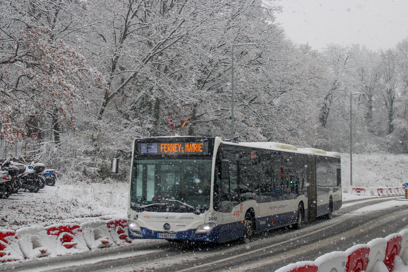 Bourg-en-Bresse, Mercedes-Benz Citaro C2 G # 2042