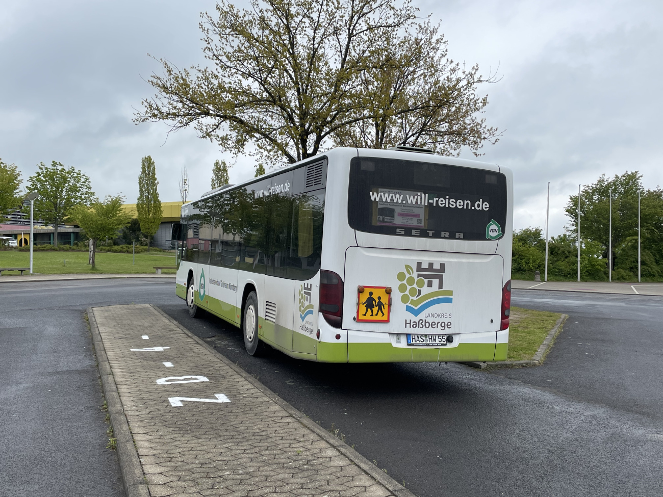 Haßfurt, Setra S415NF # HAS-HW 55