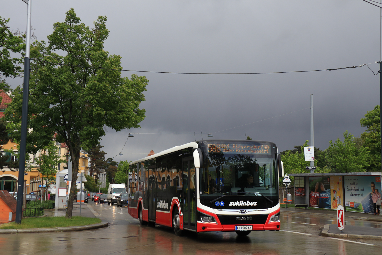 Tulln, MAN 12C Lion's City NL280 EfficientHybrid # 502