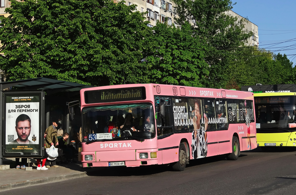 Lviv, MAN A10 NL202 No. ВС 9558 НР