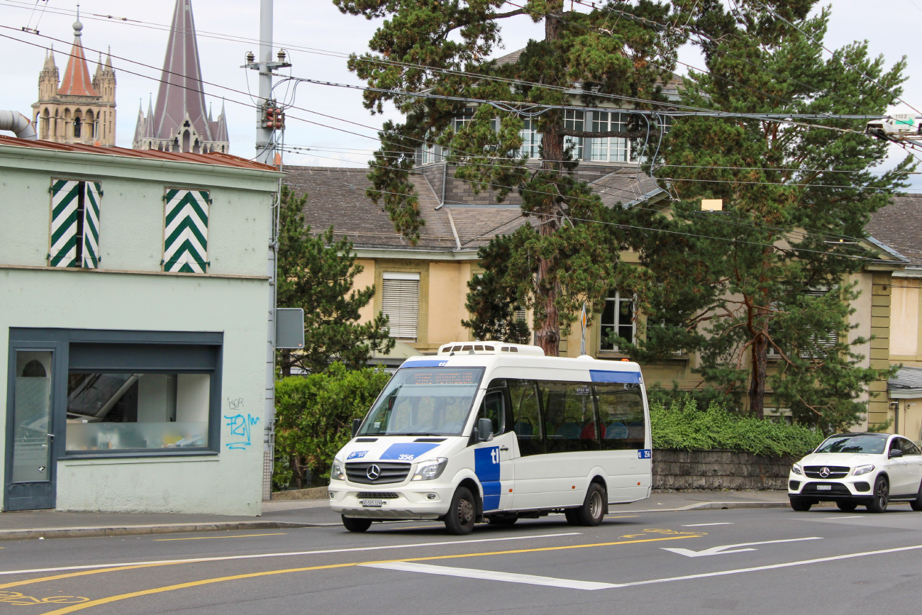Lausanne, Mercedes-Benz Sprinter City 65 № 356