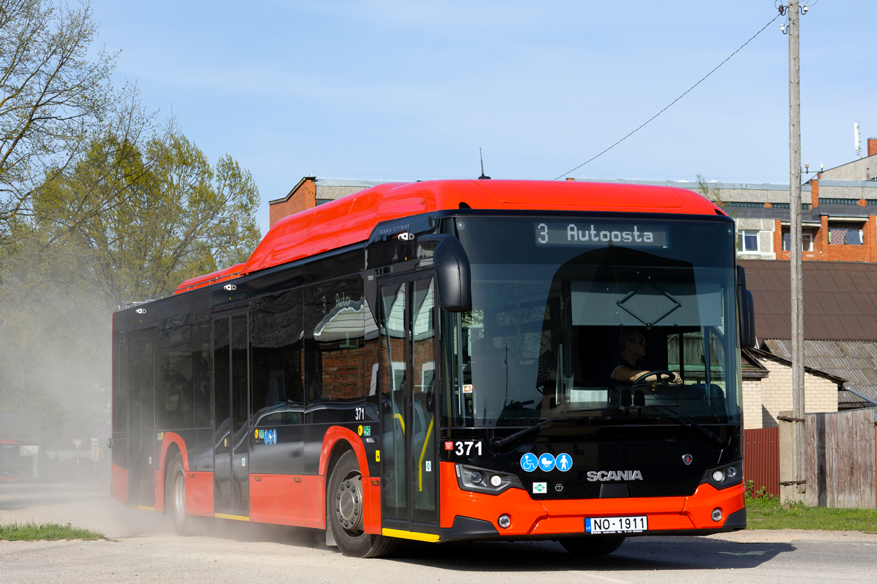 Daugavpils, Scania Citywide LF II 12M CNG № 371
