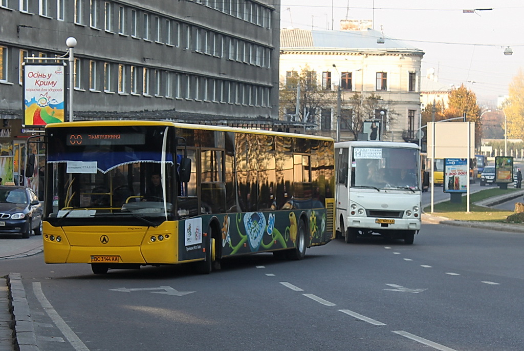 Lviv, LAZ A191F0 No. ВС 3144 АА