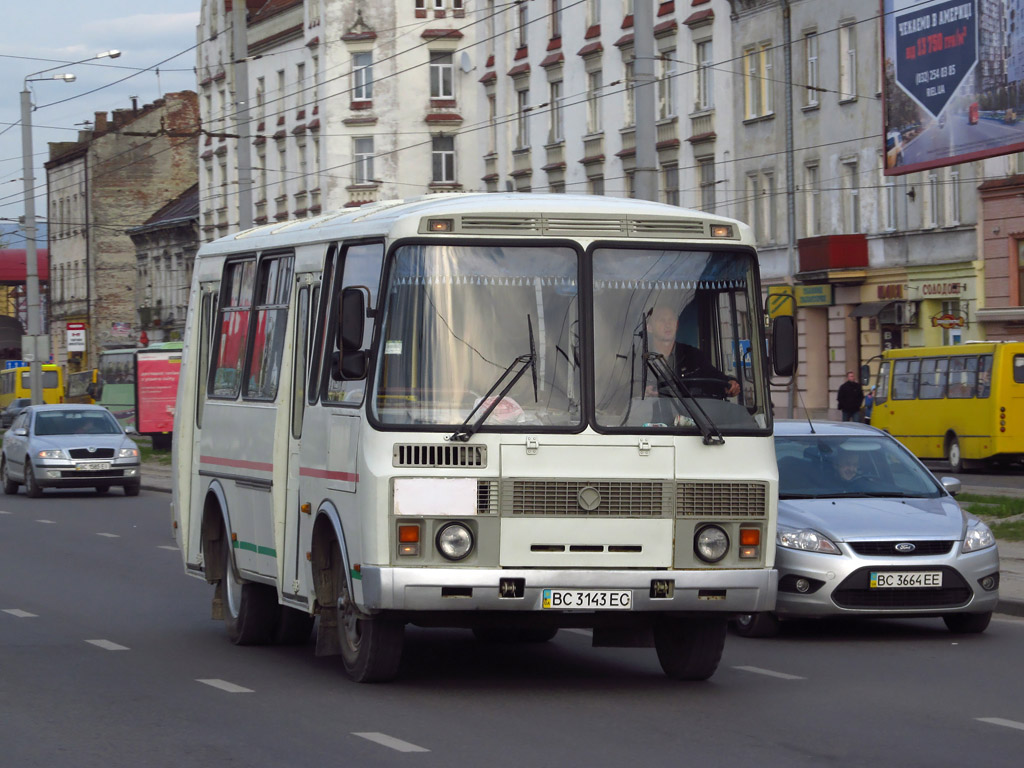 Lviv, PAZ-32054 (40, K0, H0, L0) # ВС 3143 ЕС