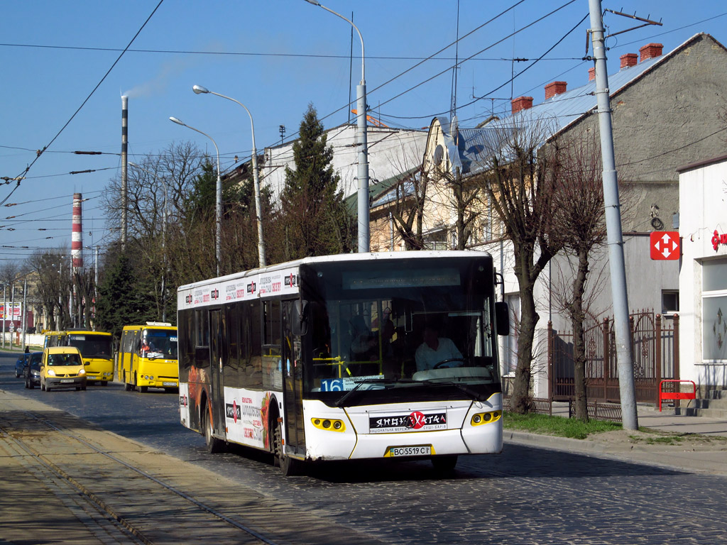 Lviv, LAZ A191F0 No. ВС 5519 СІ