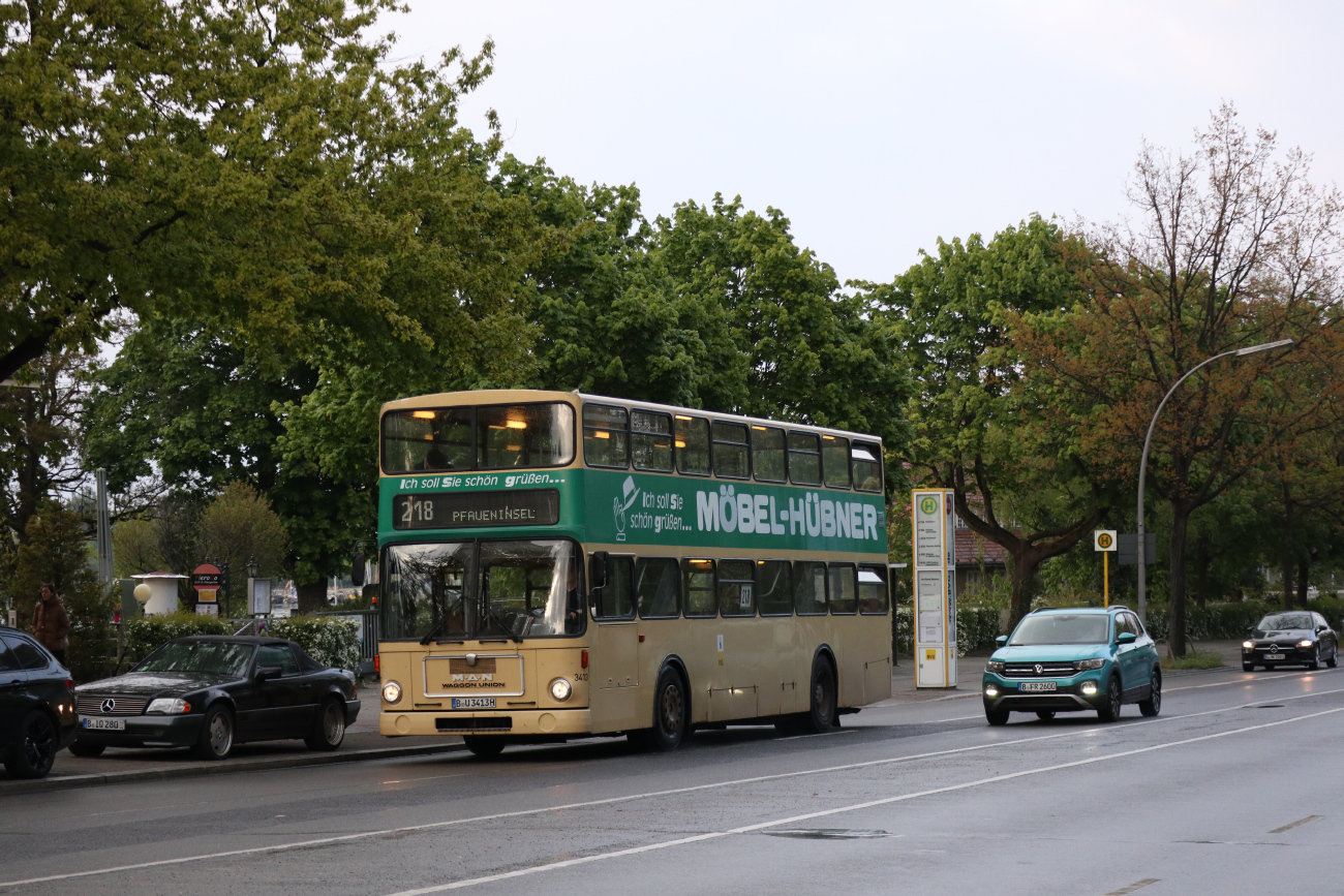 Berlin, MAN 196 SD200 # 3413