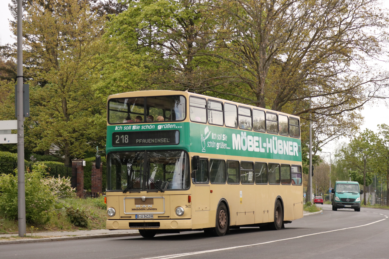 Berlin, MAN 196 SD200 # 3413