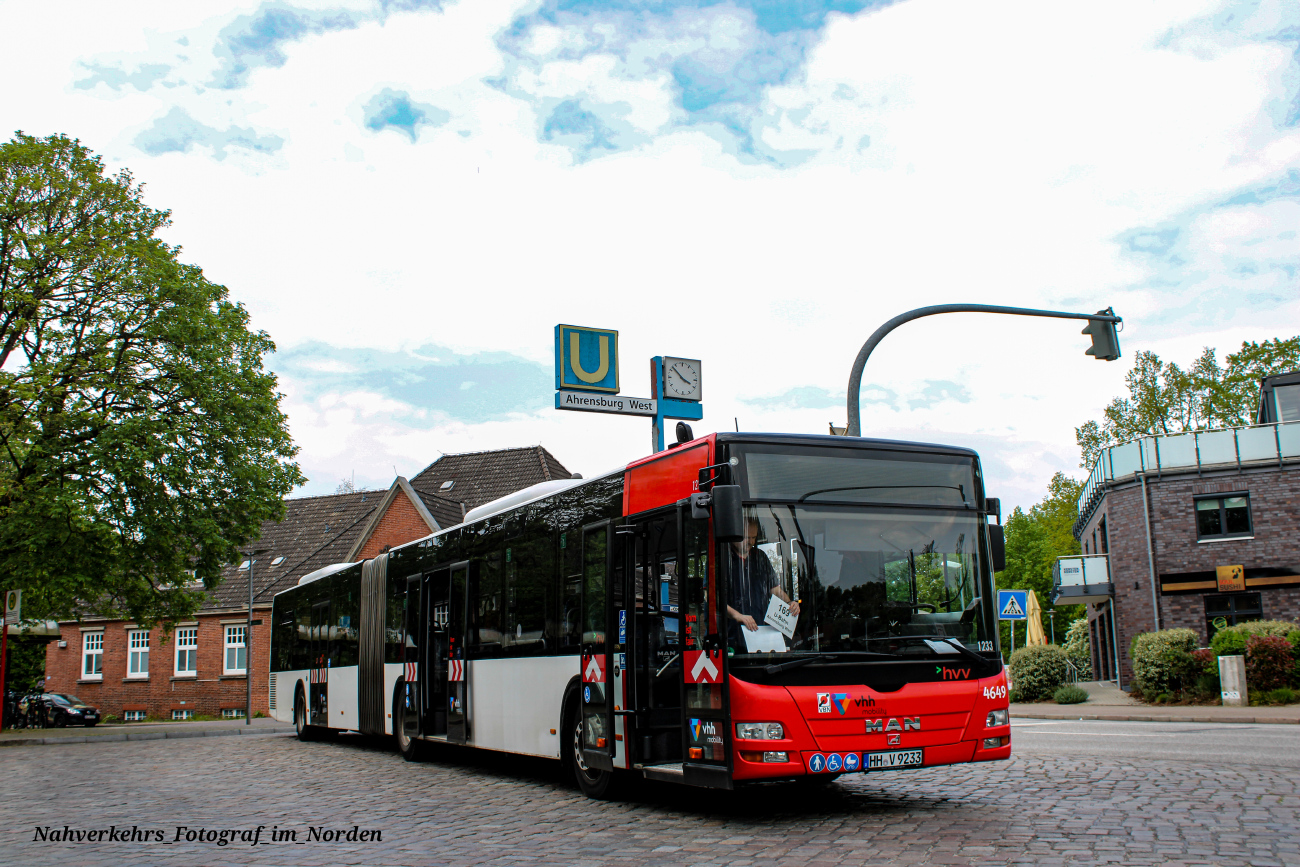 Hamburg, MAN A23 Lion's City GL NG323 # 1233