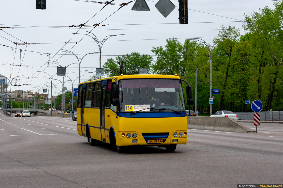 Kyiv, Bogdan А09302 # АА 1583 АА