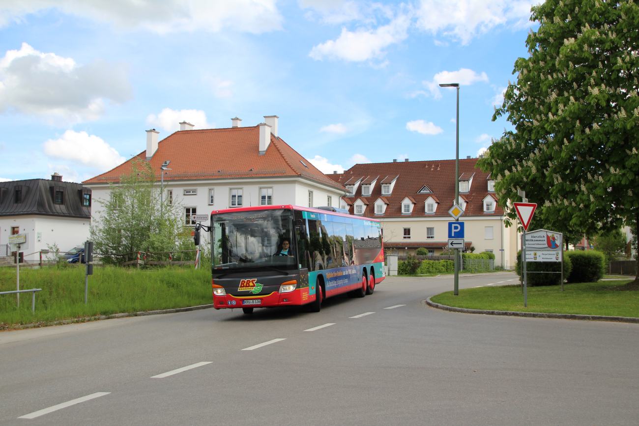 Günzburg, Setra S418LE business # KRU-B 136