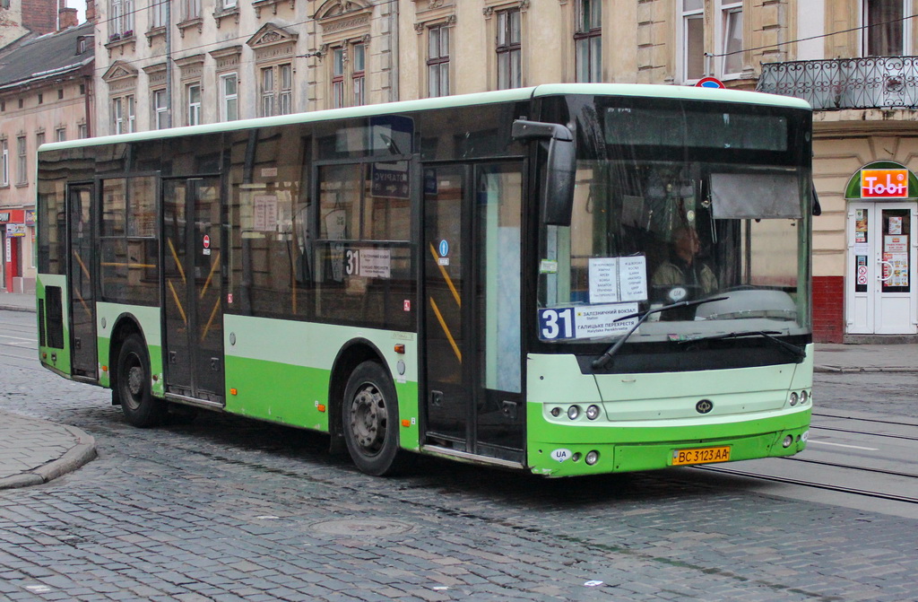 Lviv, Bogdan А60110 # ВС 3123 АА