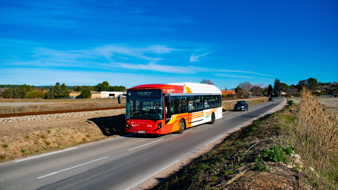 Aix-en-Provence, Heuliez GX337 ELEC # 229053