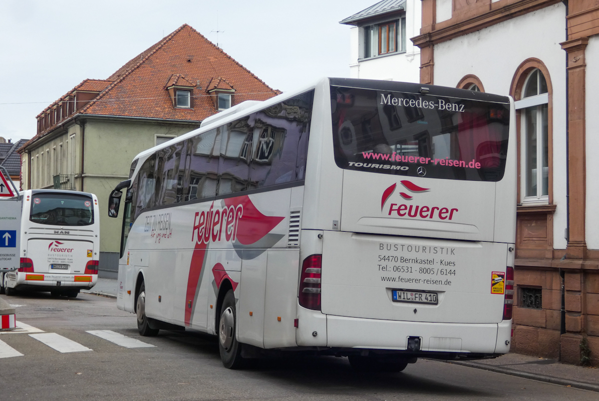 Wittlich, Mercedes-Benz Tourismo II 15RHD # WIL-FR 410; Offenburg — Busse zur Chrysanthema Lahr