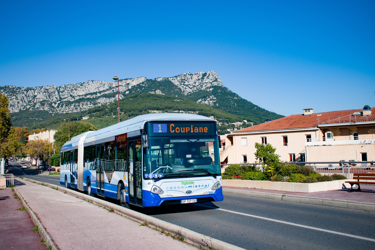 Toulon, Heuliez GX437 Hybrid # 201
