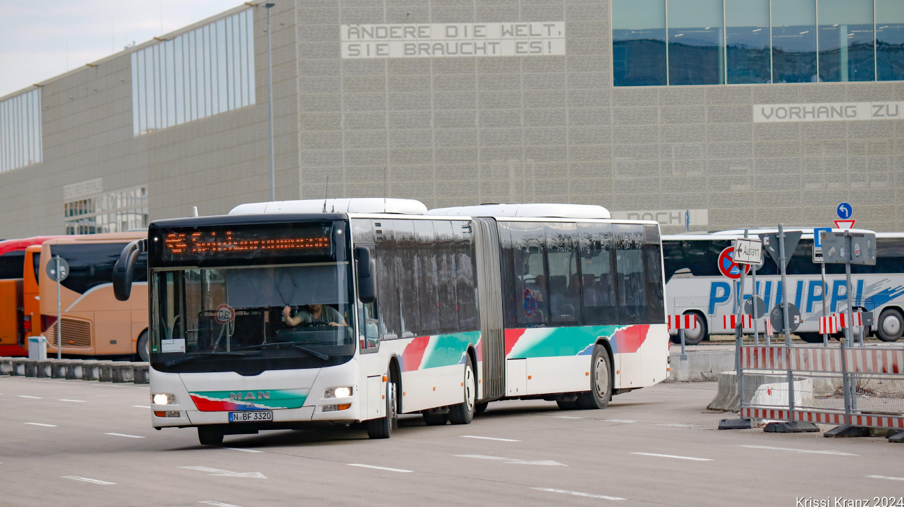 Nuremberg, MAN A23 Lion's City GL NG363 # N-BF 3320