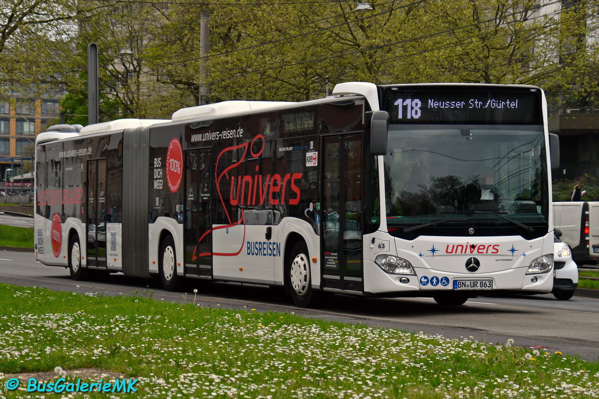 Bonn, Mercedes-Benz Citaro C2 G # 63