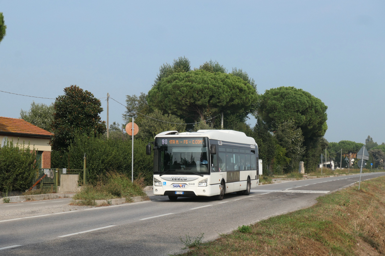 Ravenna, IVECO Urbanway 12M CNG BHNS č. 10448