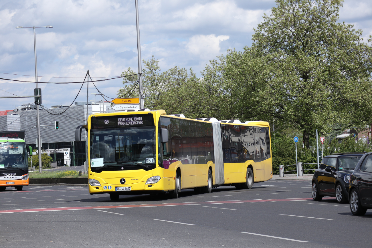 Berlin, Mercedes-Benz Citaro C2 G Hybrid # UL-SC 8697