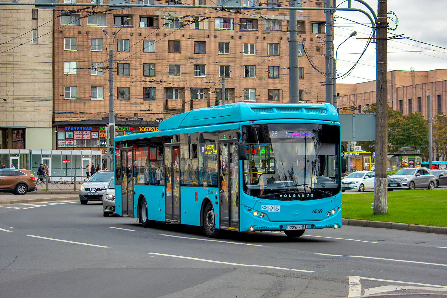 Санкт-Петербург, Volgabus-5270.G4 (CNG) № 6569