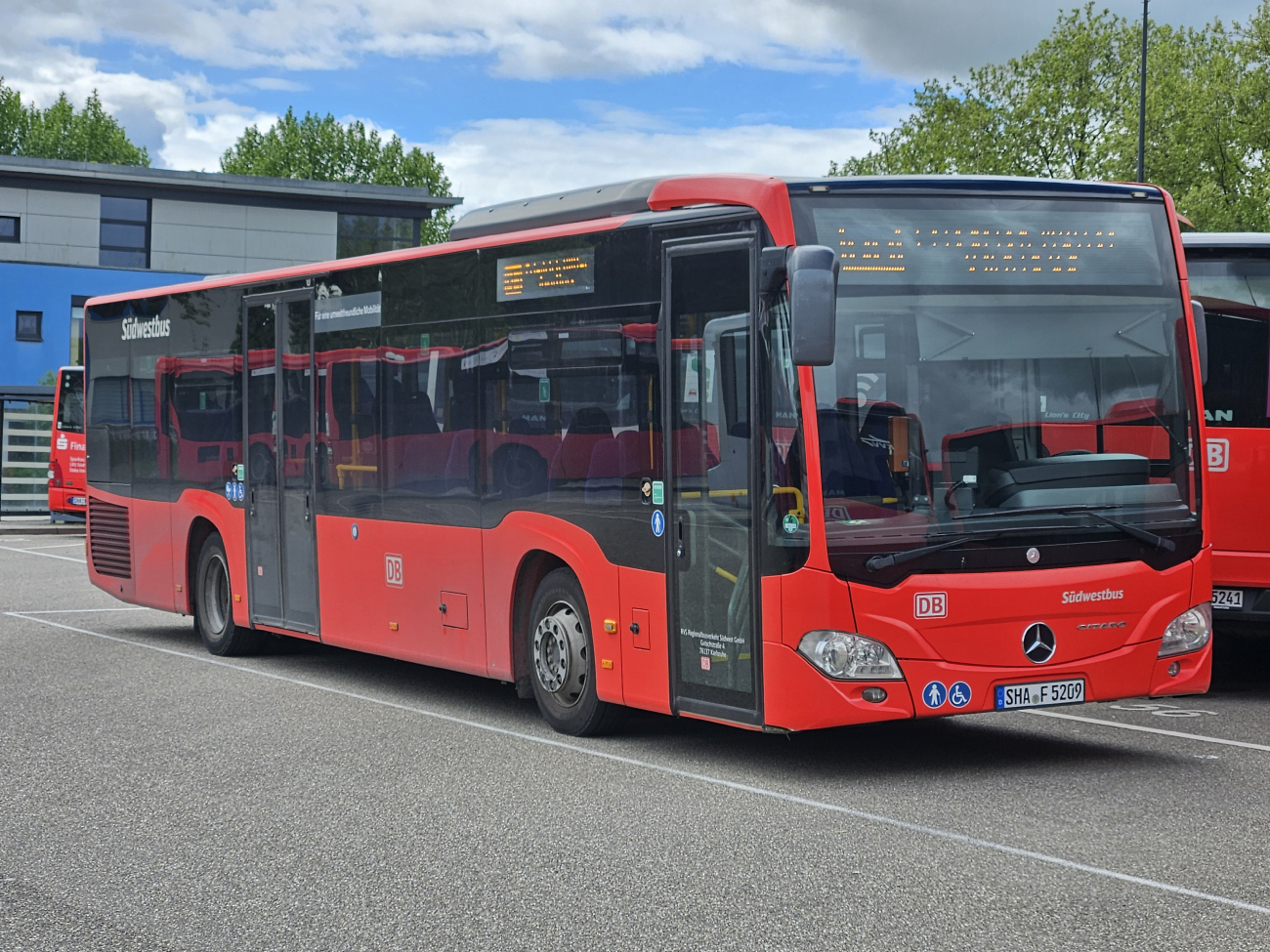 Schwäbisch Hall, Mercedes-Benz Citaro C2 Ü # 5209