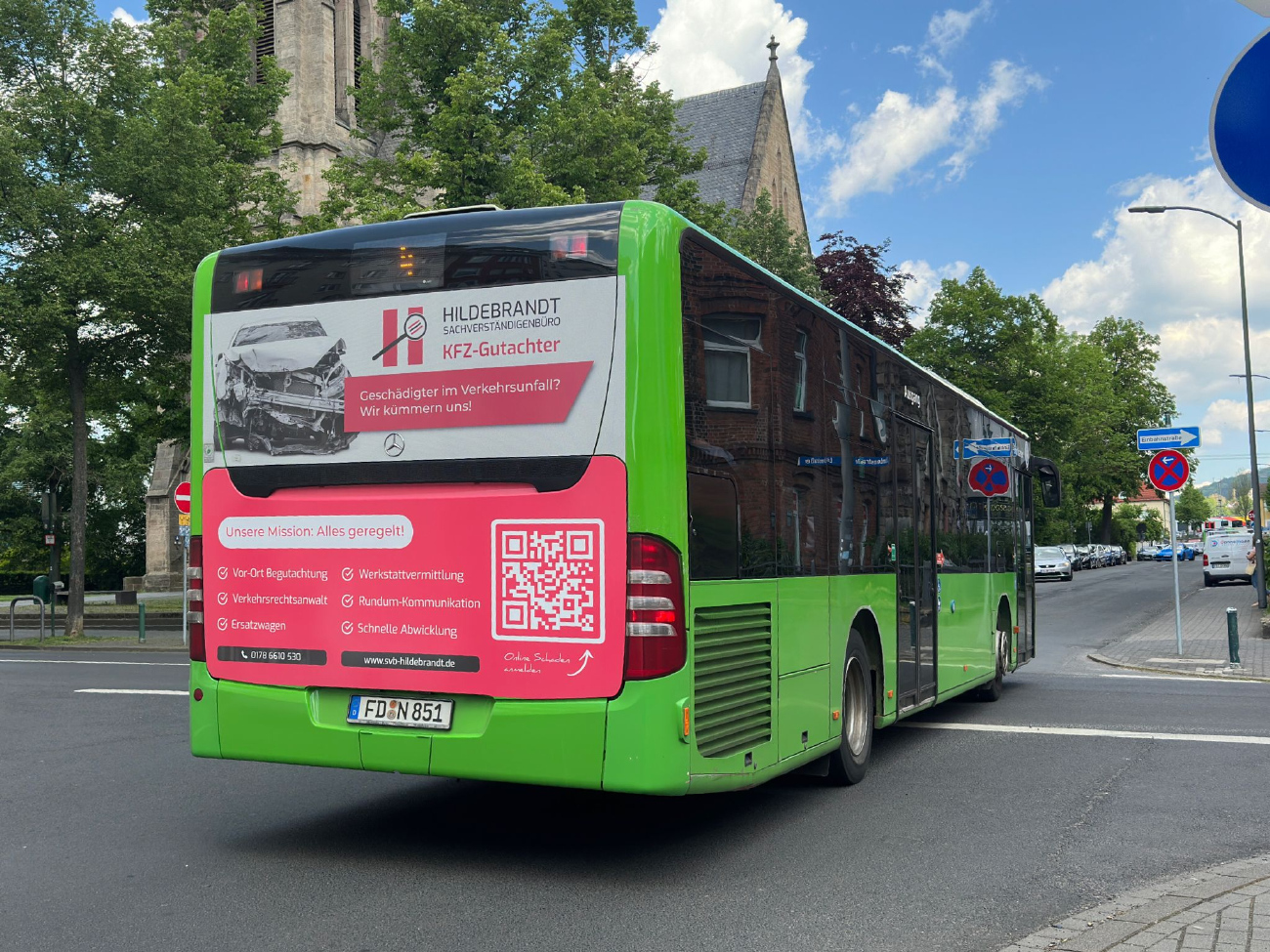 Fulda, Mercedes-Benz O530 Citaro Facelift # FD-N 851