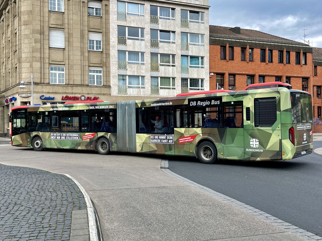 Koblenz, MAN 18C Lion's City NG360 EfficientHybrid # MZ-DB 497