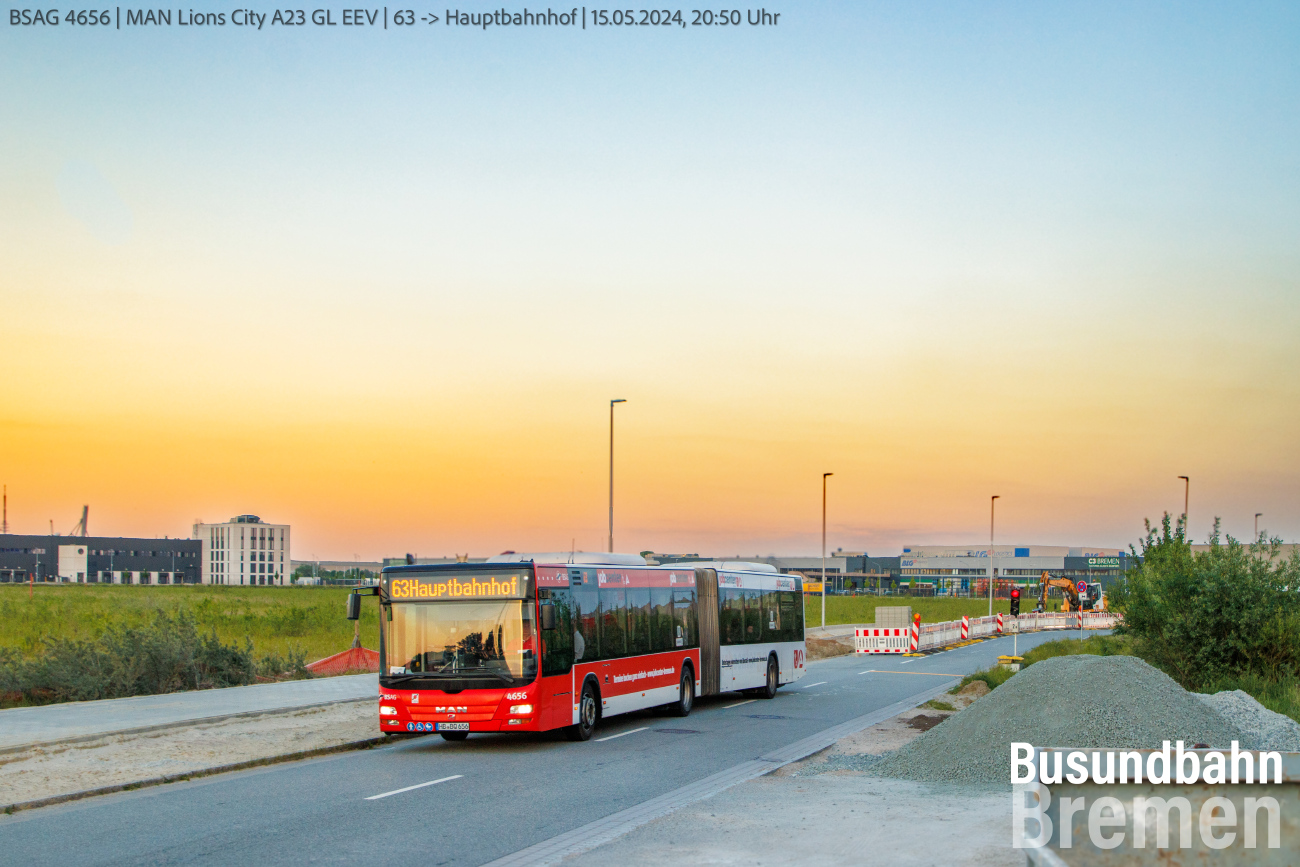 Bremen, MAN A23 Lion's City GL NG323 # 4656