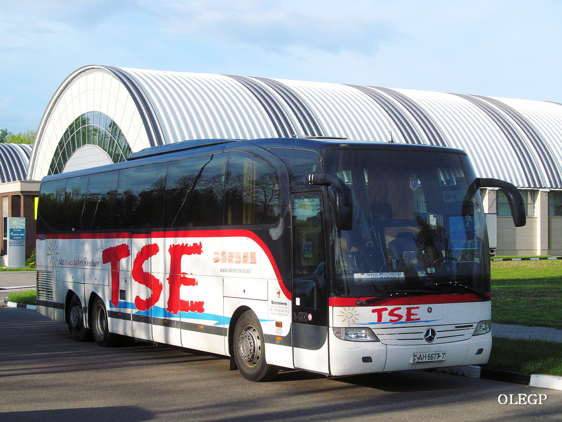 Minsk, Mercedes-Benz O580 Travego I 16RHD M # АН 6677-7
