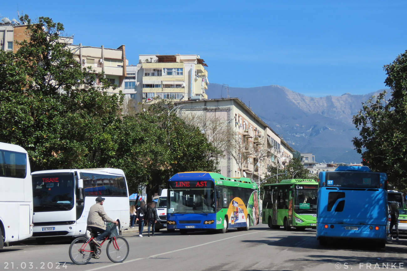 Tirana, Volvo 7700 Hybrid # AB-761MV