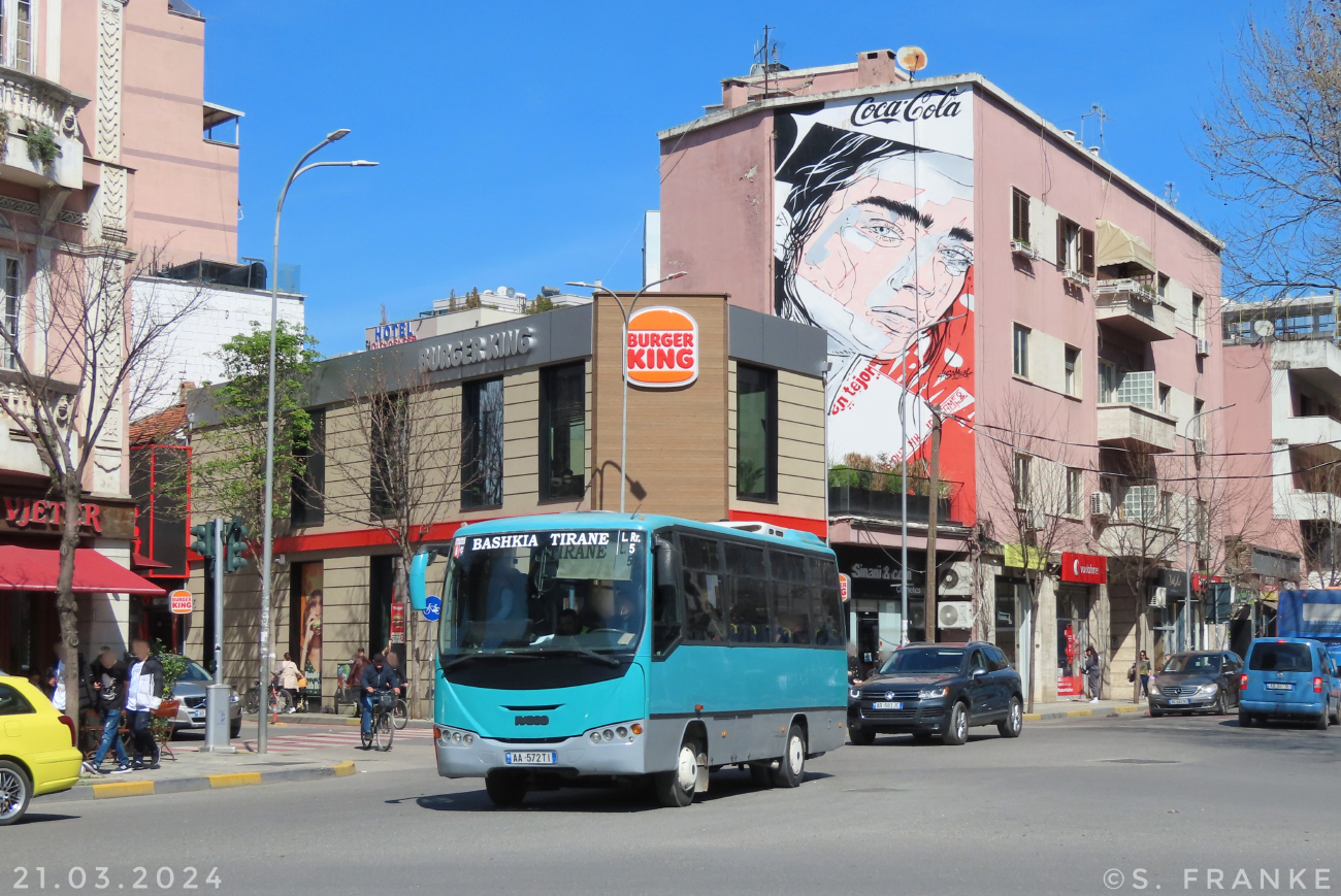 Tirana, Otoyol EuroCity # AA-572TI