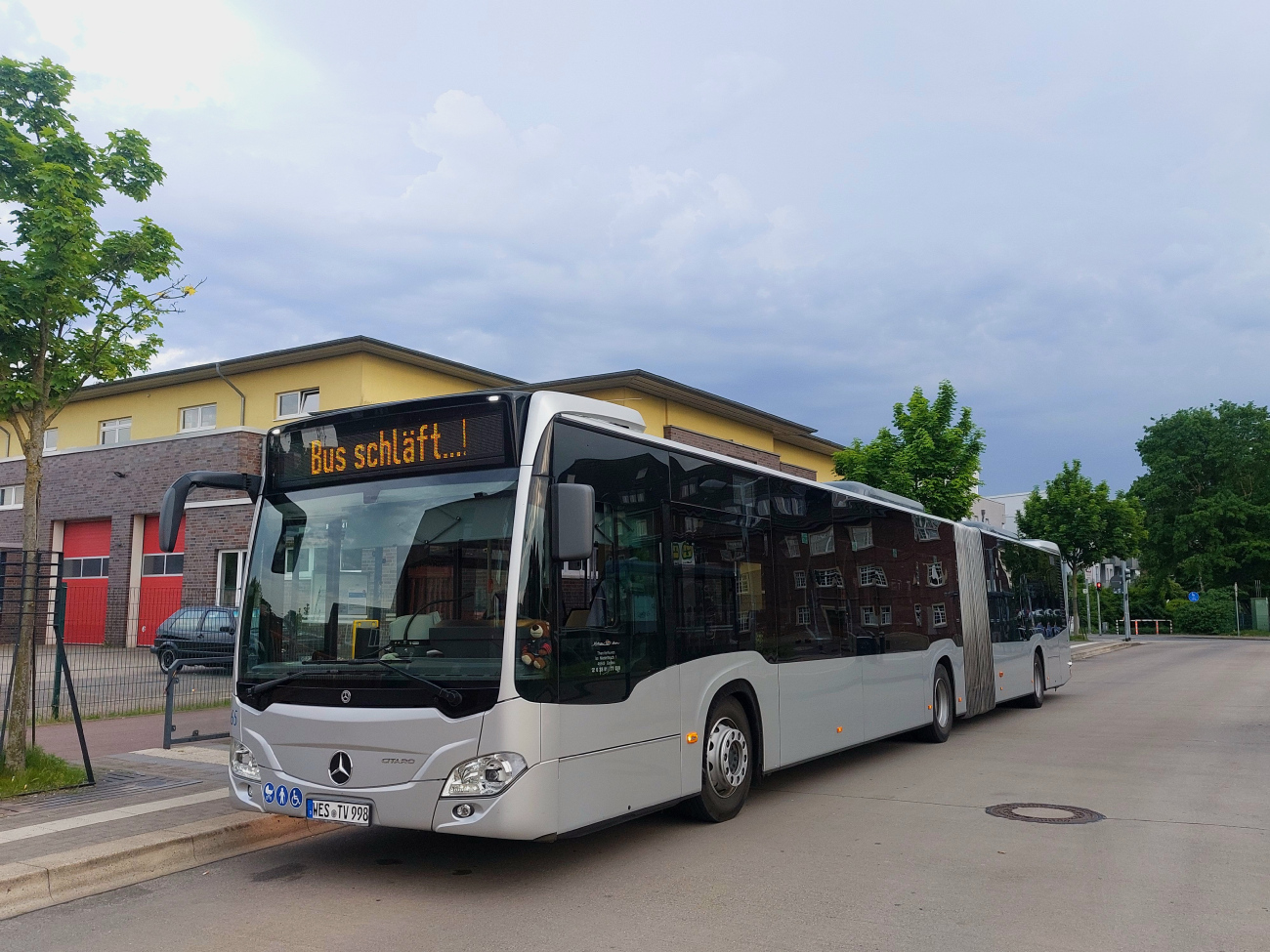 Wesel, Mercedes-Benz Citaro C2 G Hybrid # 9665