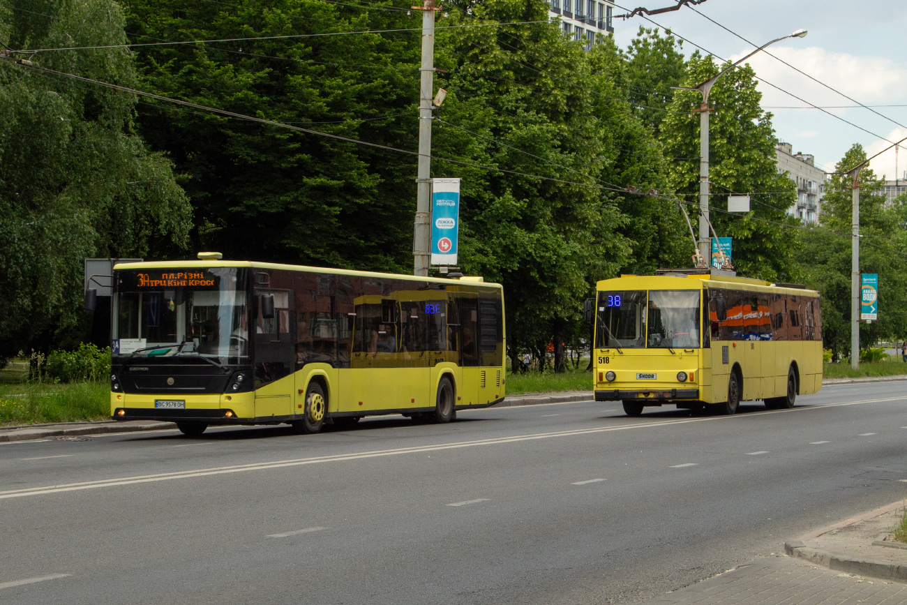 Lviv, Electron A18501 # ВС 9578 ОН