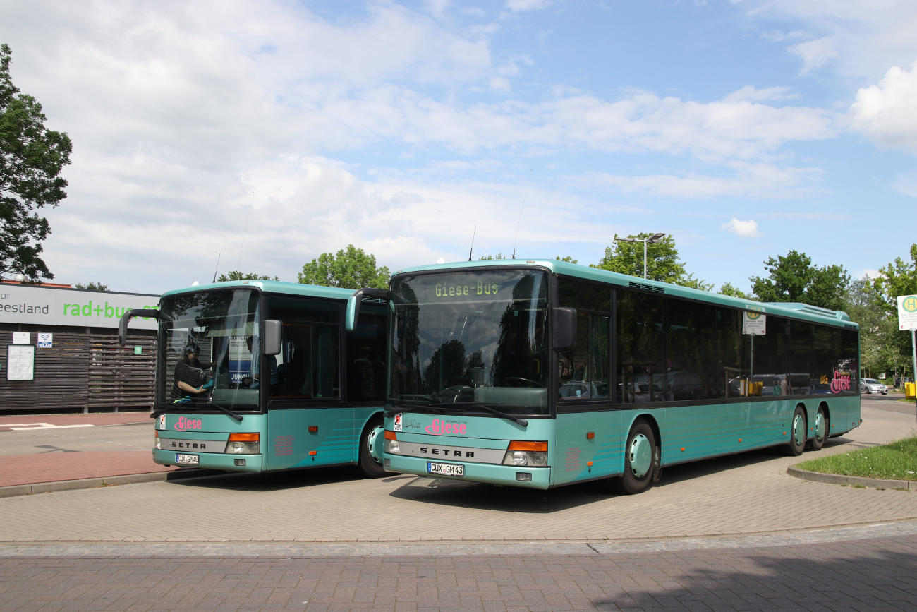 Cuxhaven, Setra S319NF # CUX-GM 40; Cuxhaven, Setra S319NF # CUX-GM 43