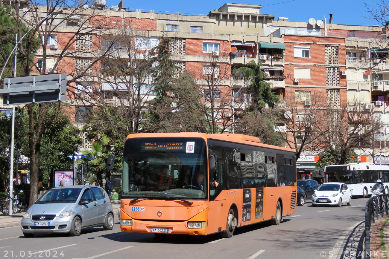 Tirana, Irisbus Crossway LE 12M # 02