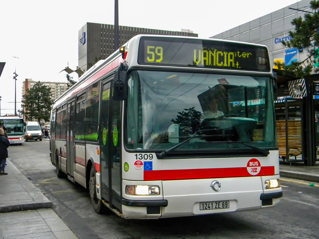 Lyon, Irisbus Agora Line # 1309