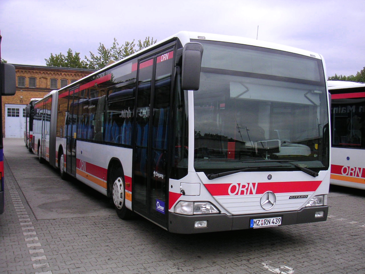 Mainz, Mercedes-Benz O530 Citaro G # MZ-RN 439