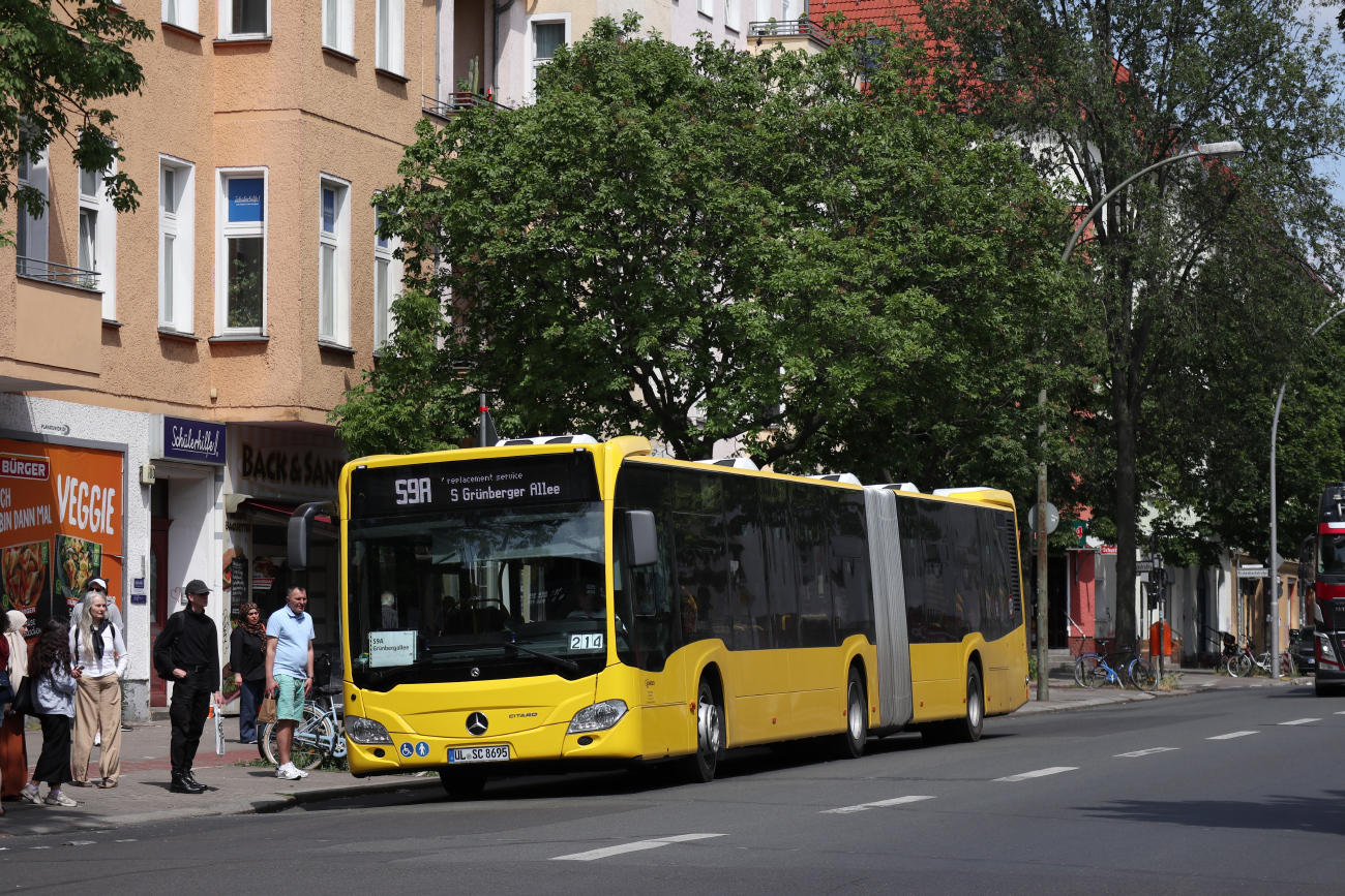 Berlin, Mercedes-Benz Citaro C2 G Hybrid # UL-SC 8695