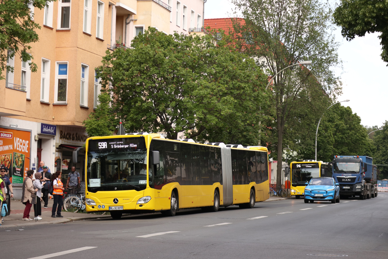 Berlin, Mercedes-Benz Citaro C2 G Hybrid # UL-SC 8692
