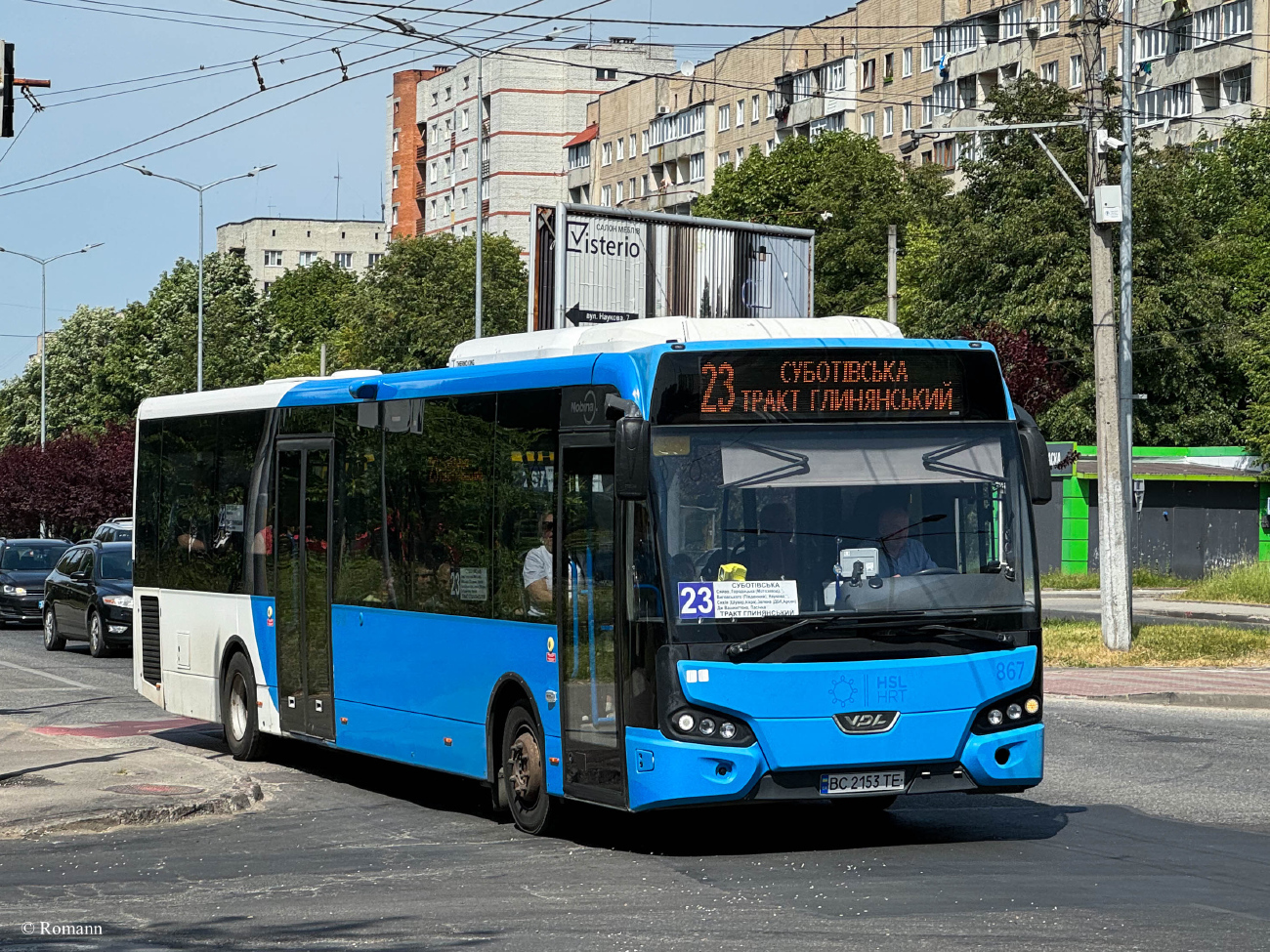 Lviv, VDL Citea LLE-120.225 # ВС 2153 ТЕ