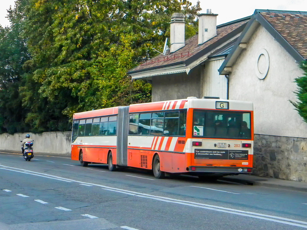 Geneva, Mercedes-Benz O405G nr. 283