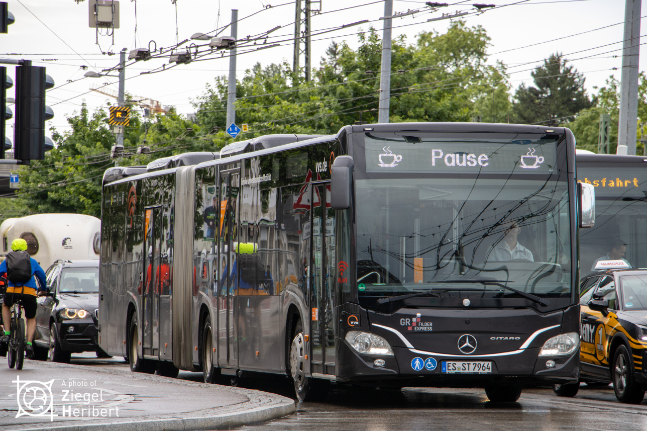 Esslingen am Neckar, Mercedes-Benz Citaro C2 G # ES-ST 7964