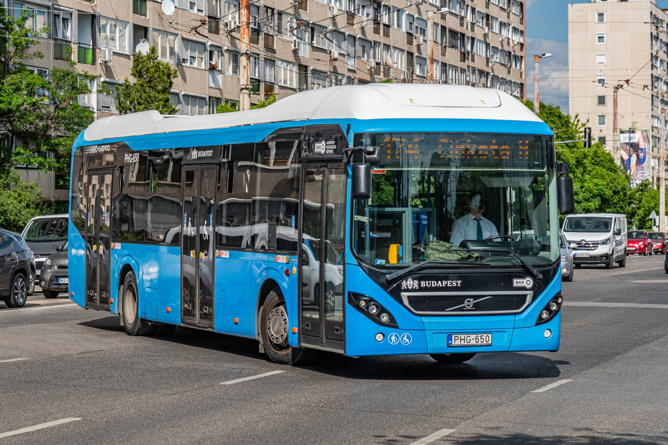 Budapest, Volvo 7900 Hybrid # PHG-650
