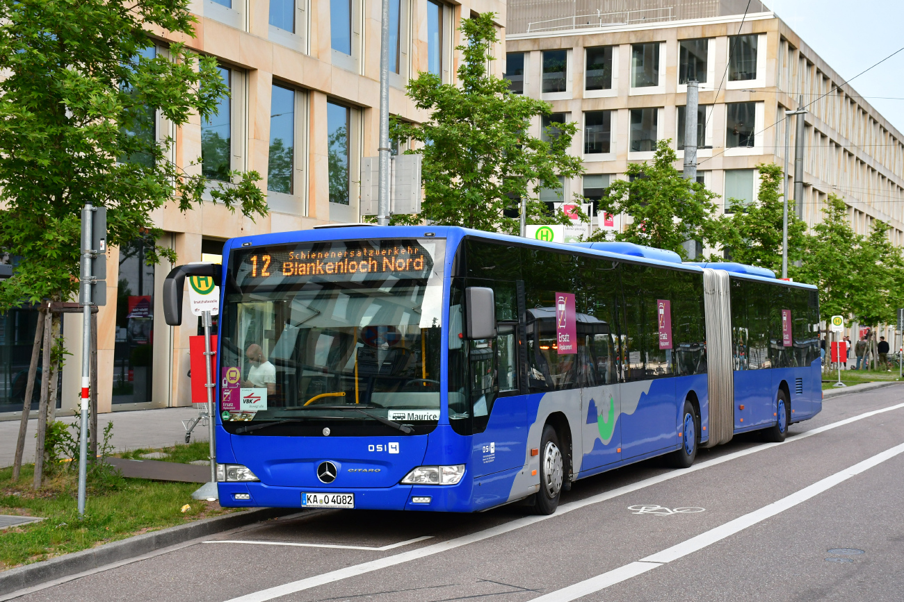 Karlsruhe, Mercedes-Benz O530 Citaro Facelift G # 082; Karlsruhe — SEV Verkehrsbetriebe Karlsruhe