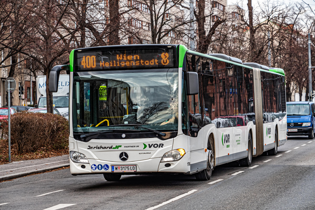Vienna, Mercedes-Benz Citaro C2 G # 1700