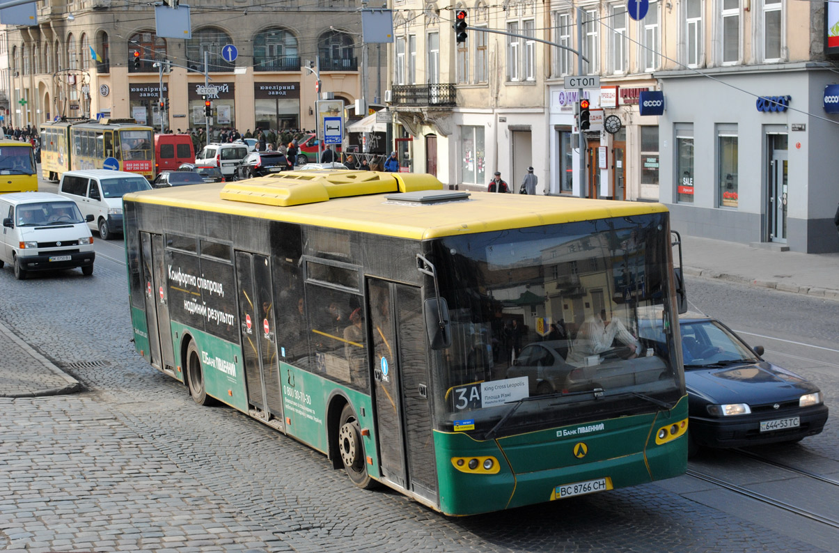 Lviv, LAZ A183 CityLAZ 12LF # ВС 8766 СН