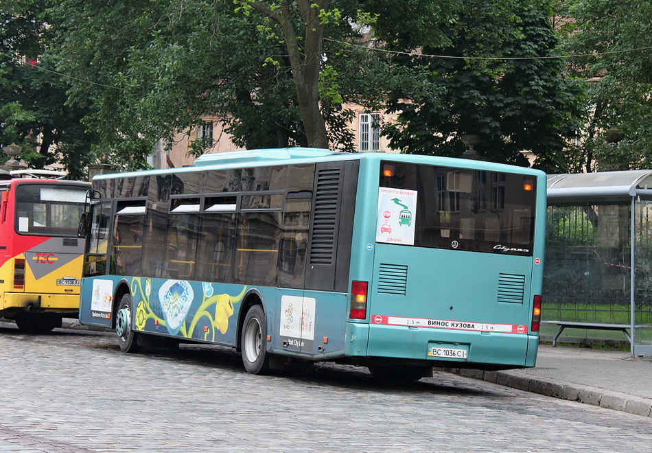 Lviv, LAZ A183 CityLAZ 12LF # ВС 1036 СІ
