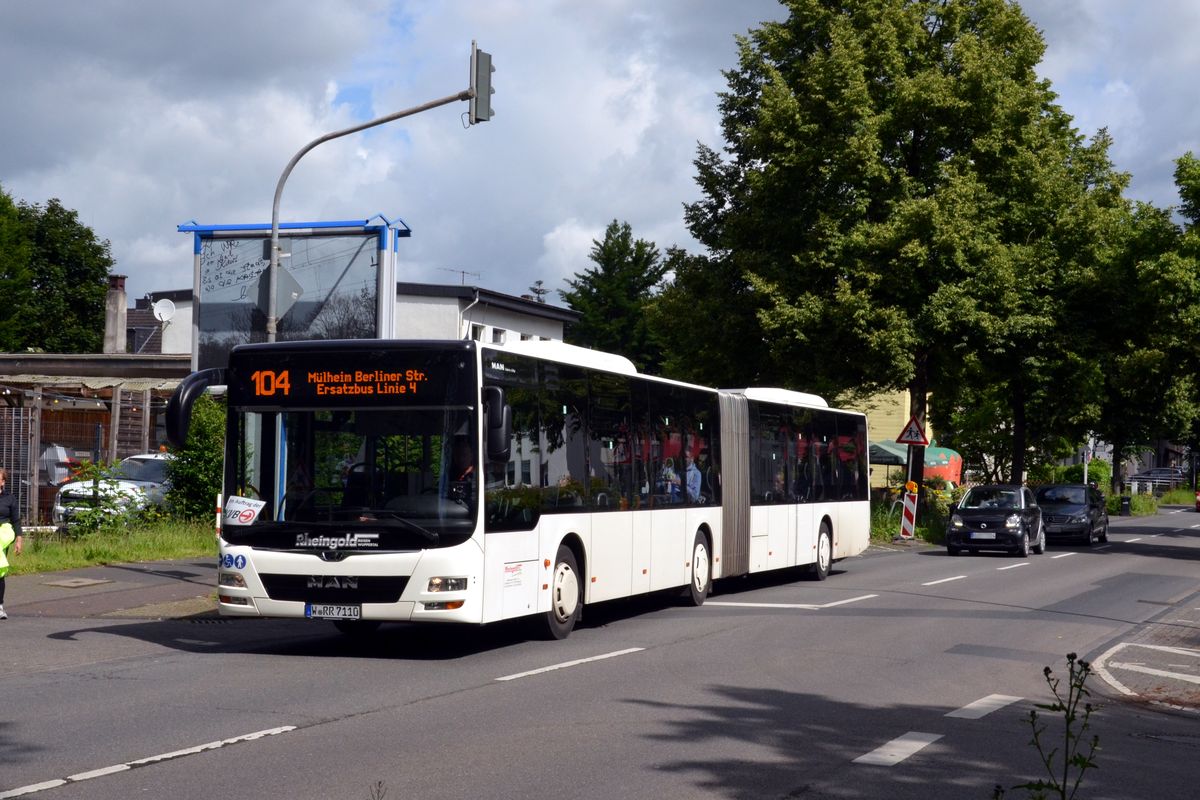 Wuppertal, MAN A23 Lion's City G NG**3 # W-RR 7110